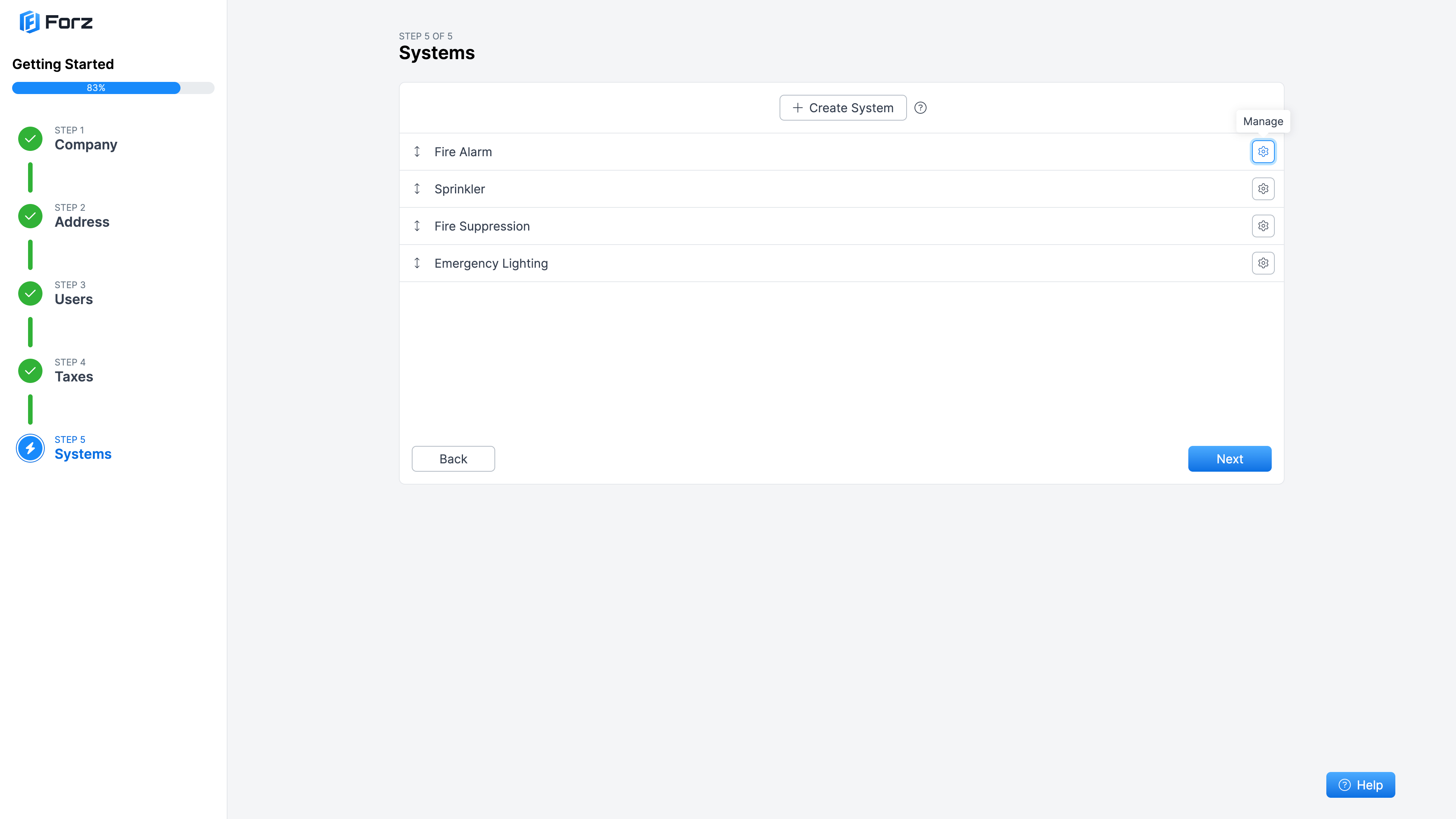 Configured systems