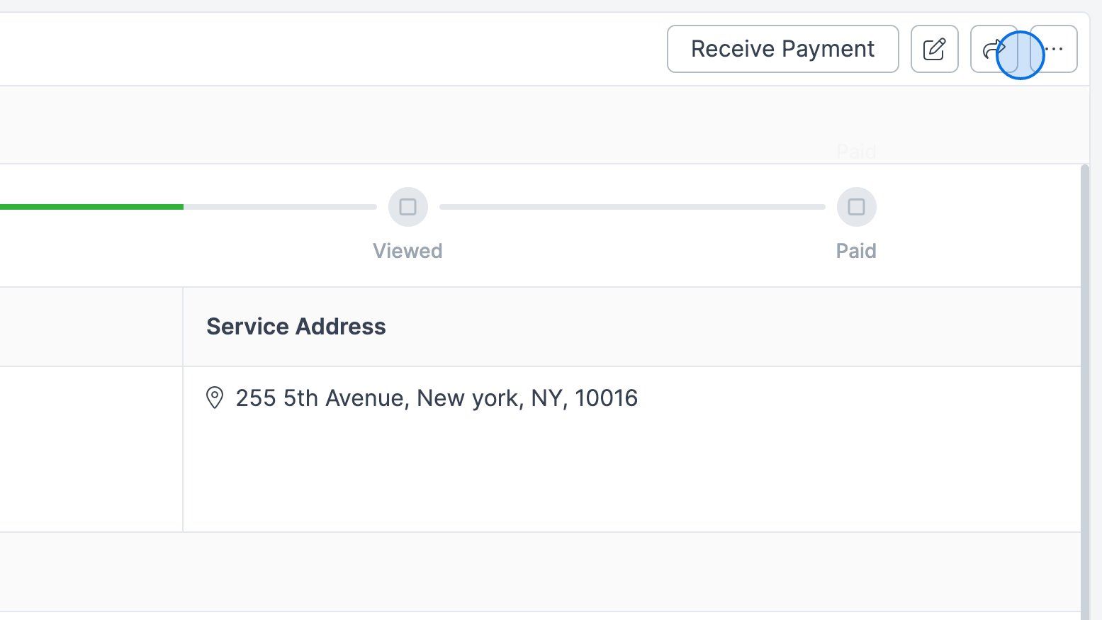 <p>Click the “Share” button again.</p>